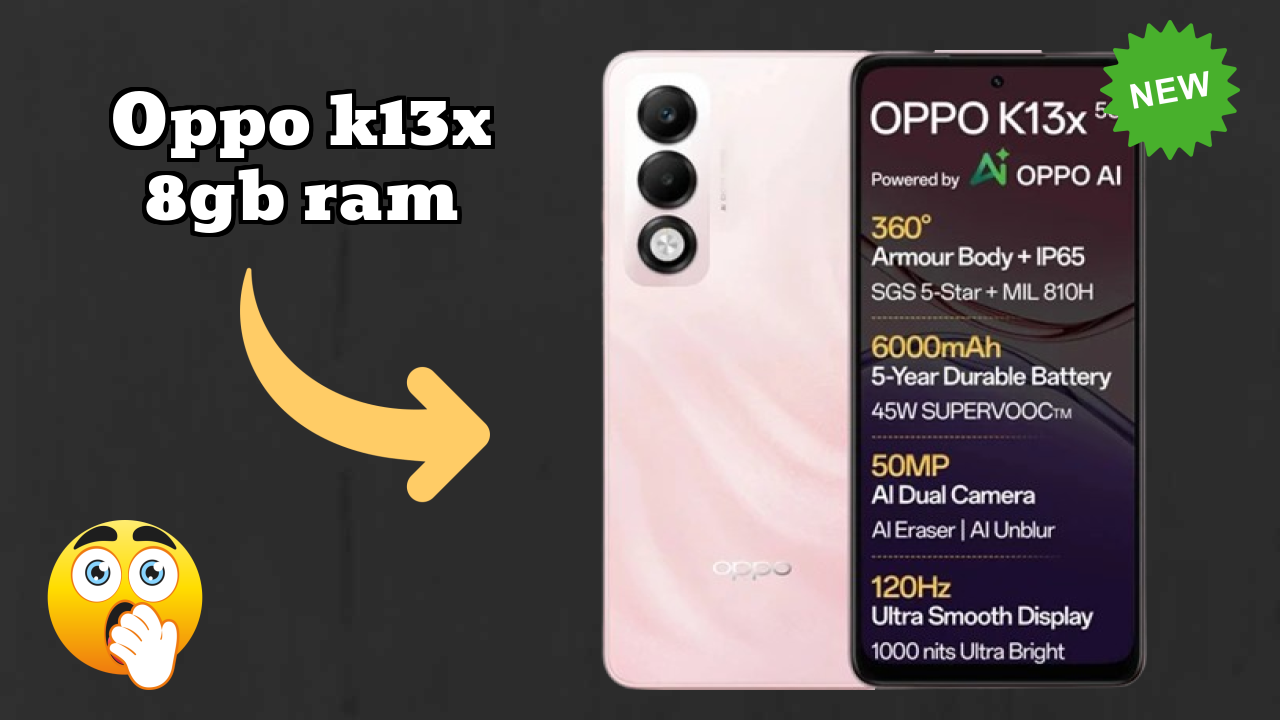OPPO K13x 8GB RAM Camera Test: 50 MP + 2 MP Rear Camera Photo Quality