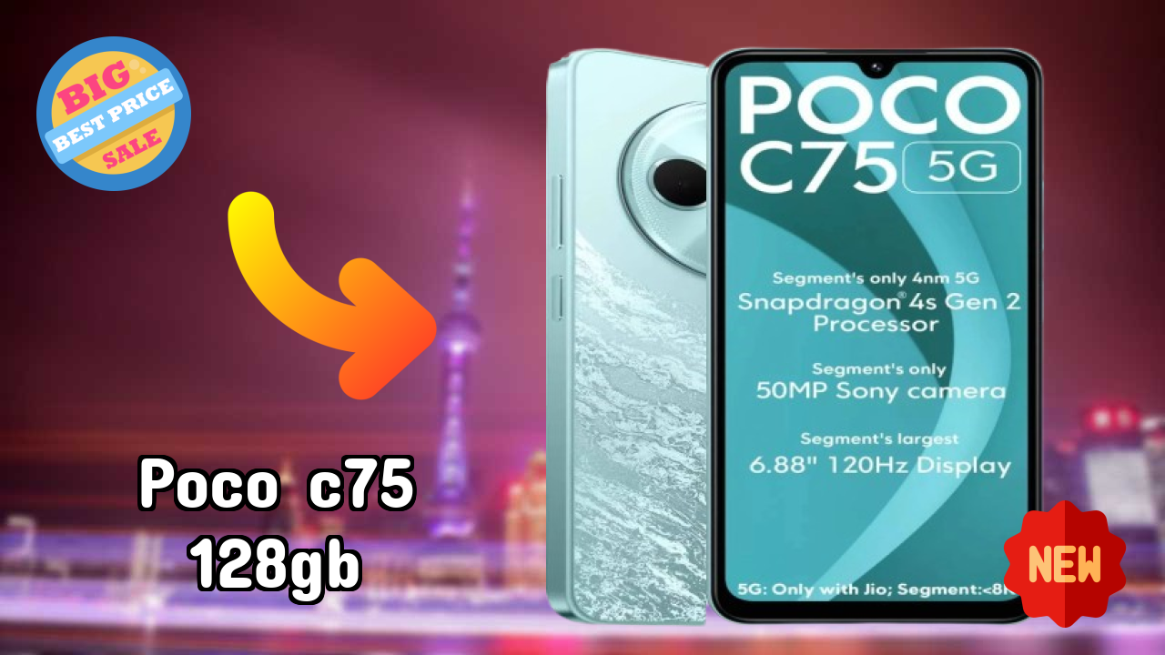 POCO C75 128GB Camera Review: 50 MP Rear Camera Photo Samples