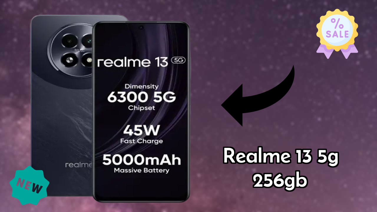 Realme 13 5G 256GB at ₹16,999 - Complete Specifications List