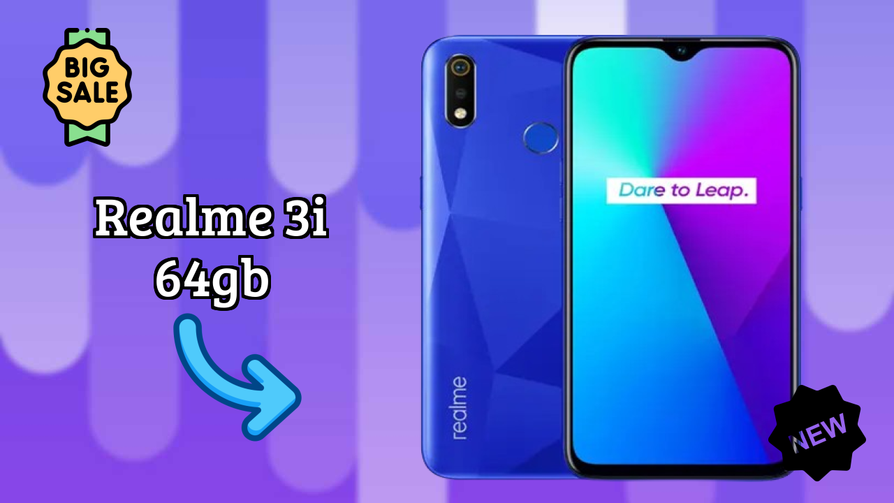 Realme 3i 64GB Display Analysis: 6.22 Inches (15.8 Cm) Screen