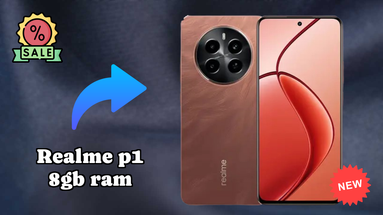 Realme P1 8GB RAM at ₹14,999 - Best Deal Available