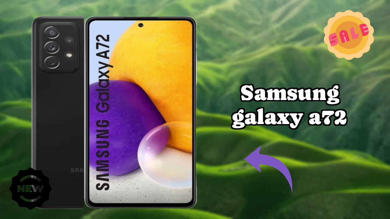 Samsung Galaxy A72 at ₹35,999 - Complete Specifications