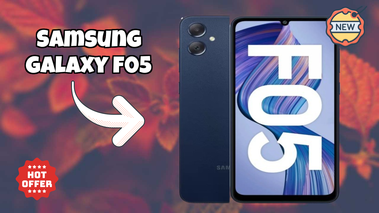 Samsung Galaxy F05 Display Quality: PLS LCD Explained