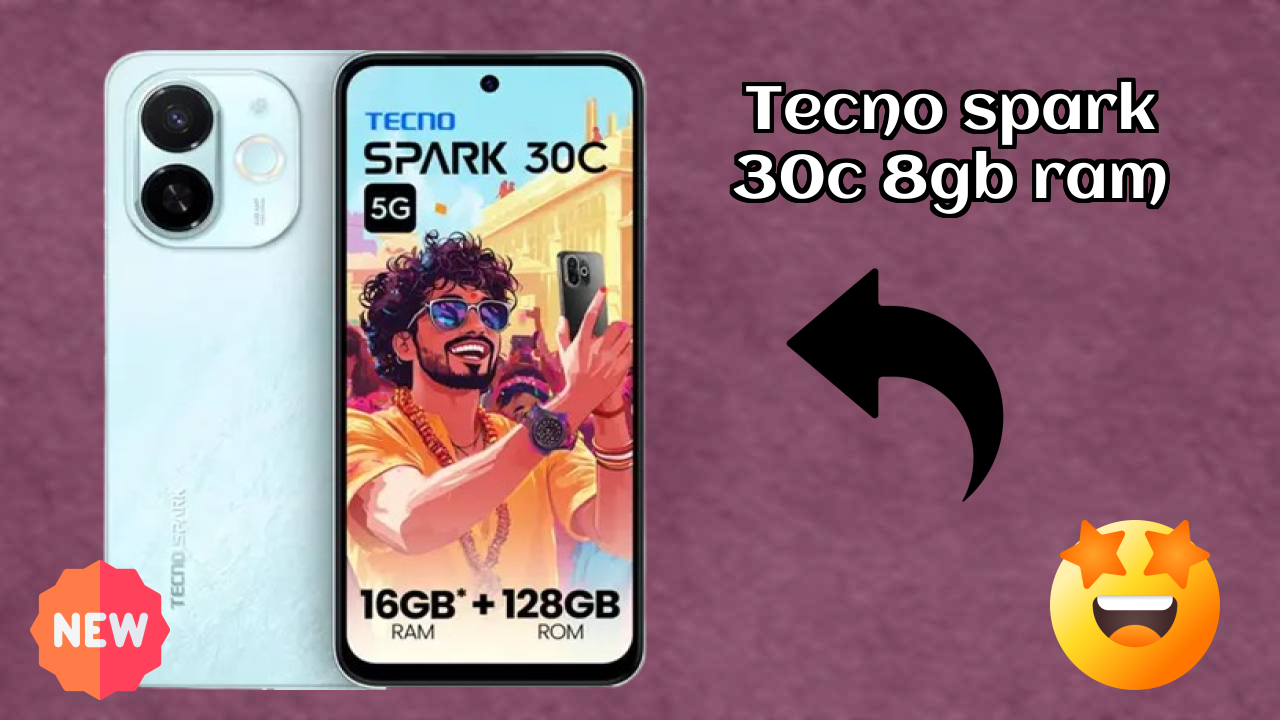 Tecno Spark 30C 8GB RAM Performance: 8 GB RAM Gaming Check