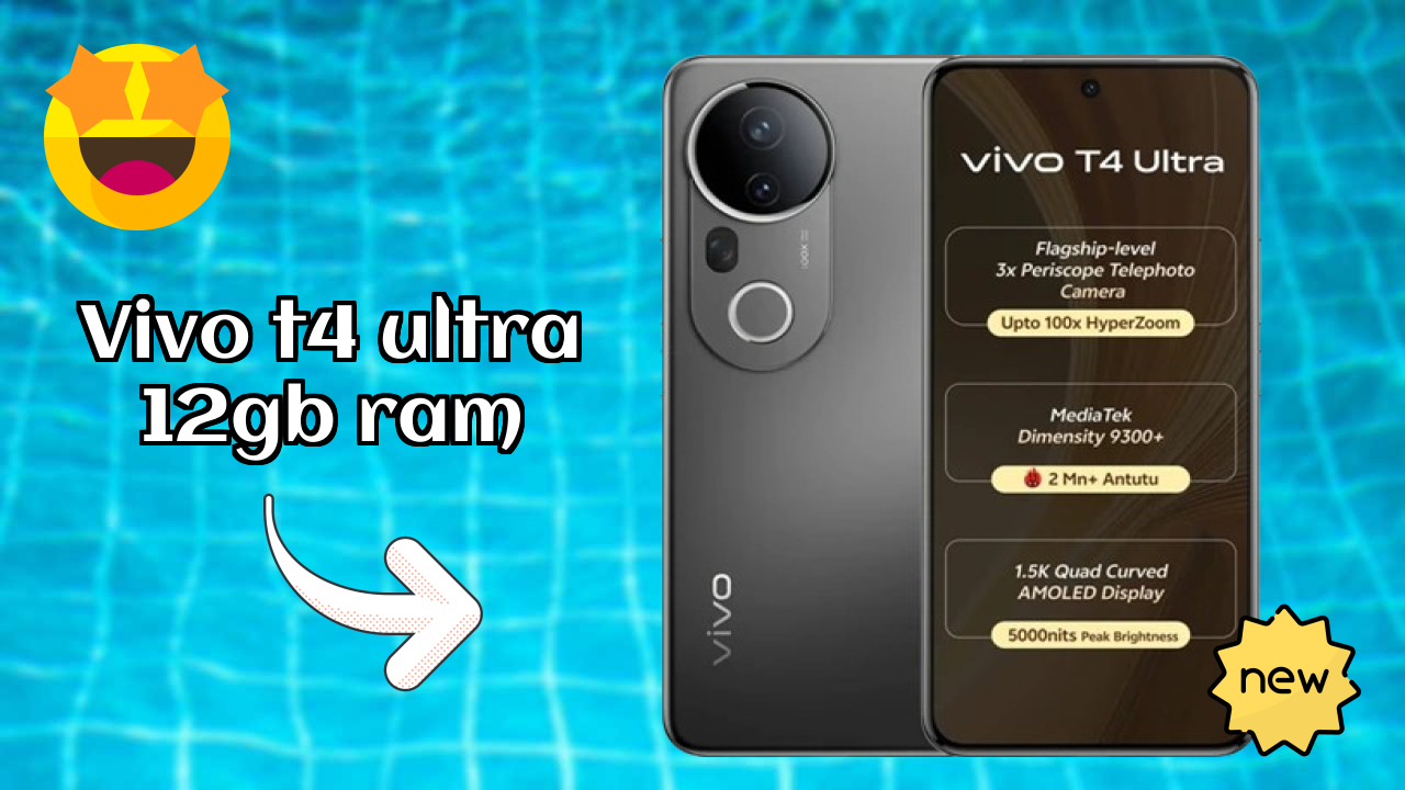 Vivo T4 Ultra 12GB RAM Test: 12 GB RAM Handles Heavy Tasks?