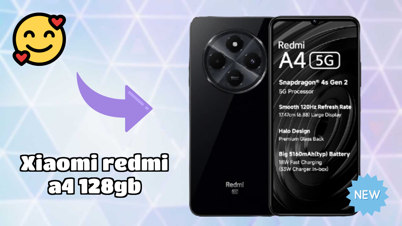 Xiaomi Redmi A4 128GB at ₹8,349 - Best Deal Available